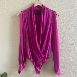 Bebe long sleeve bodysuit